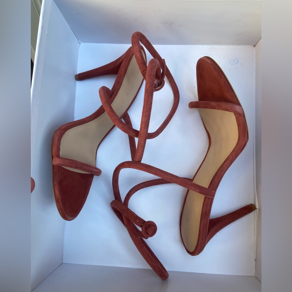 Veronica Beard Marceline Ankle Strap Sandal - Picture 13 of 14